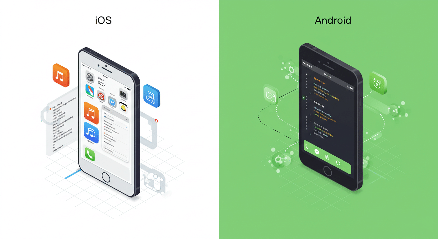 Développement d’applications iOS vs Android : lequel choisir ?